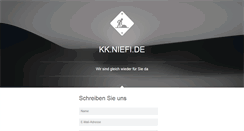 Desktop Screenshot of kk.niefi.de