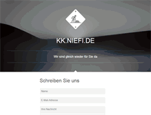 Tablet Screenshot of kk.niefi.de